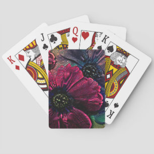 Baraja De Cartas Victoriano Splendor: Exquisito diseño floral