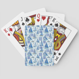 Baraja De Cartas Vida Costera Océanos Azules