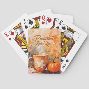 Baraja De Cartas Vida de las especias de calabaza
