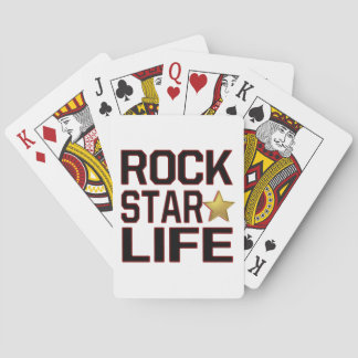 Baraja De Cartas Vida de Rockstar