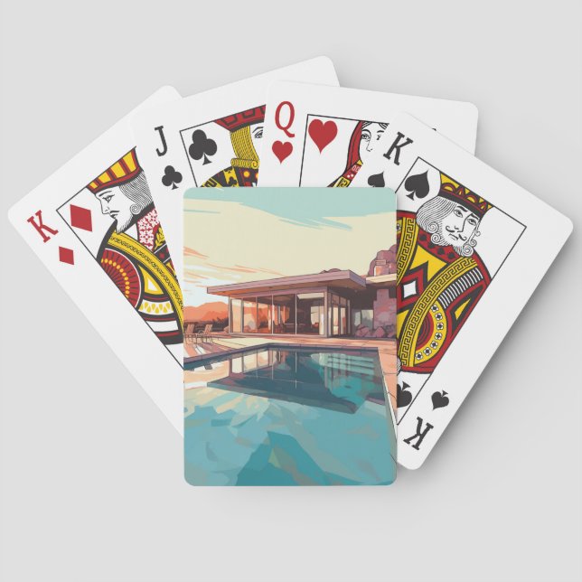 BARAJA DE CARTAS VIDA DESIERTA #3 (Reverso)