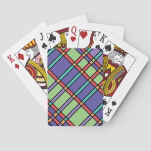 Baraja De Cartas Vidrio de colores brillantes