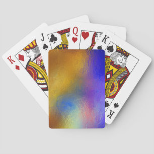 Baraja De Cartas Vidrio manchado, ventana brillante transparente y