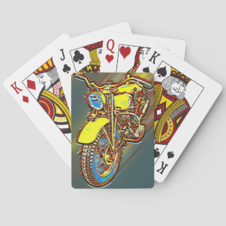 Baraja De Cartas Vieja motocicleta de los años 40