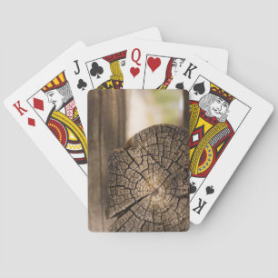 Baraja De Cartas Viejas texturas de madera de cabaña