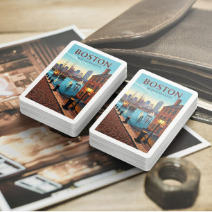 Baraja De Cartas Viejo Boston Massachusetts