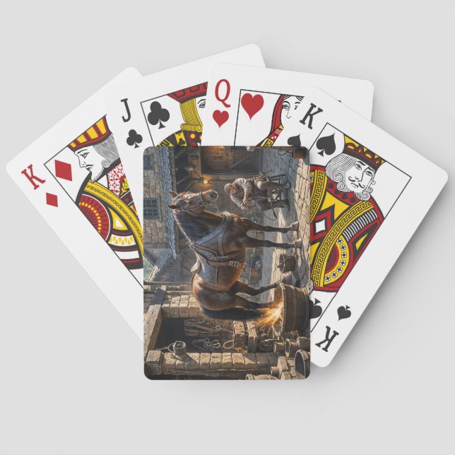 Baraja De Cartas Viejo Farrier Time (Reverso)