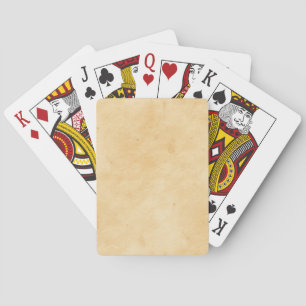 Baraja De Cartas Viejo Parche De Fondo De Cara Manchada
