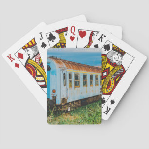 Baraja De Cartas Viejo tren