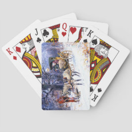 Baraja De Cartas Viejos Navidades de Nueva Inglaterra (por Charles 