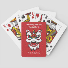 Baraja De Cartas Vietnamese Lunar New Year Lion
