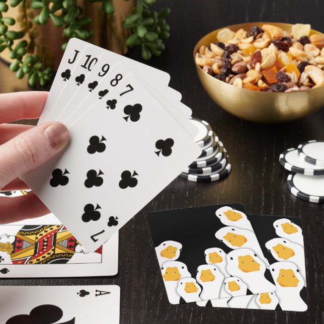 Baraja De Cartas Vigilancia espeluznante: Monitoreo en Geese desde  (In Situ)