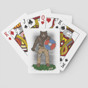 Baraja De Cartas Viking Berserker transformado