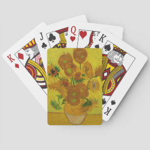 Baraja De Cartas Vincent Van Gogh 15 girasoles Pintura