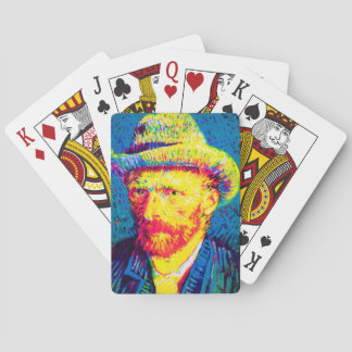 Baraja De Cartas Vincent Van Gogh - Autorretrato con sombrero Pop A