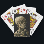 Baraja De Cartas Vincent van Gogh - Calavera con cigarrillo en llam<br><div class="desc">Cabeza de un Skeleton con un cigarrillo en llamas / Calavera con cigarrillo en llamas / Crane de squelette fumant une cigarrillo - Vincent van Gogh,  1885</div>