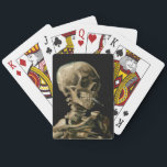 Baraja De Cartas Vincent van Gogh - Calavera con cigarrillo en llam<br><div class="desc">Cabeza de un Skeleton con un cigarrillo en llamas / Calavera con cigarrillo en llamas / Crane de squelette fumant une cigarrillo - Vincent van Gogh,  1885</div>