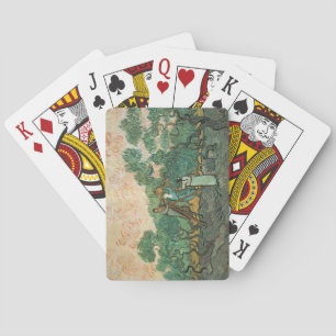 Baraja De Cartas Vincent van Gogh el   los recogedores verdes