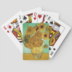 Baraja De Cartas Vincent van Gogh   Girasoles, 1888