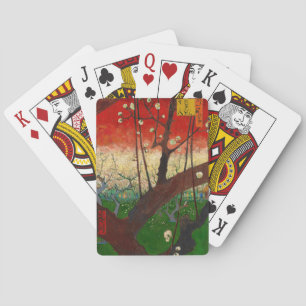 Baraja De Cartas Vincent van Gogh - Huerta de ciruelos en flor