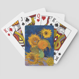 Baraja De Cartas Vincent van Gogh - Jarrón con cinco girasoles