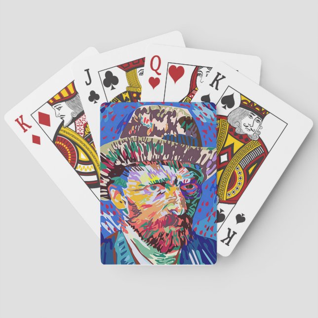 Baraja De Cartas Vincent van Gogh playing cards (Reverso)