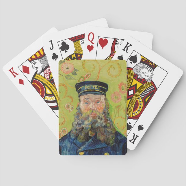 Baraja De Cartas Vincent Van Gogh - Postman Joseph Roulin (Reverso)