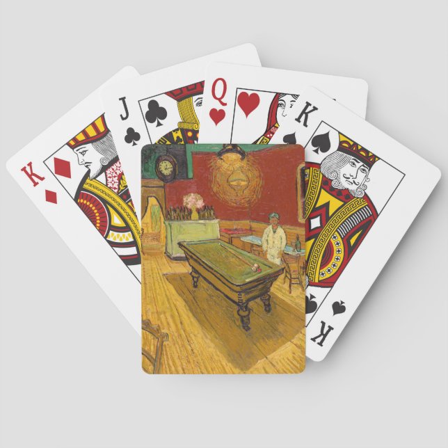 Baraja De Cartas Vincent van Gogh - The Night Cafe (Reverso)
