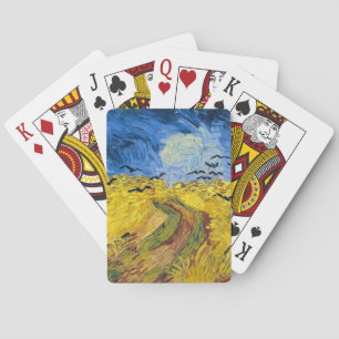 Baraja De Cartas Vincent van Gogh - Trigal con cuervos