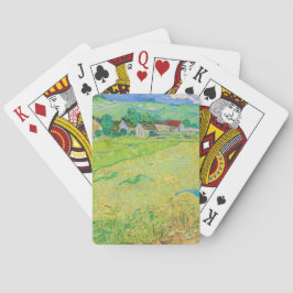 Baraja De Cartas Vincent van Gogh - Vista de los vagones cerca de A