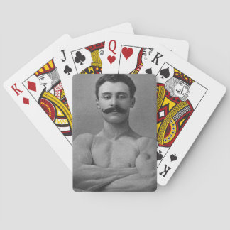 Baraja De Cartas Viñetas musculares para la construcción de cuerpos