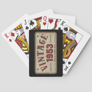 Baraja De Cartas Vintage 1953 Limited Edition All Original Parts