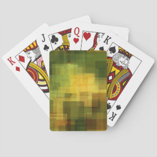 Baraja De Cartas vintage 2 geométricos abstractos coloridos del