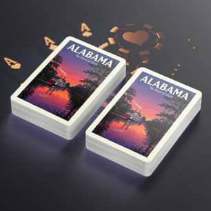 Baraja De Cartas Vintage Alabama