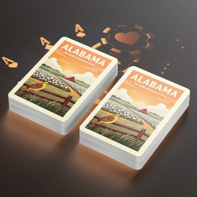 Baraja De Cartas Vintage Alabama (Subido por el creador)