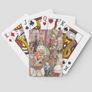 Baraja De Cartas Vintage Alice en el País de las Maravillas, Reina 