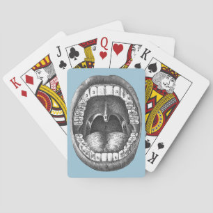 Baraja De Cartas Vintage Anatomical Mouth