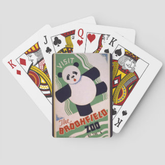 Baraja De Cartas "Vintage Brookfield Zoo WPA art"