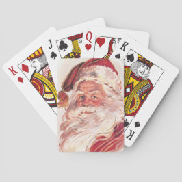 Baraja De Cartas Vintage Christmas Santa Claus
