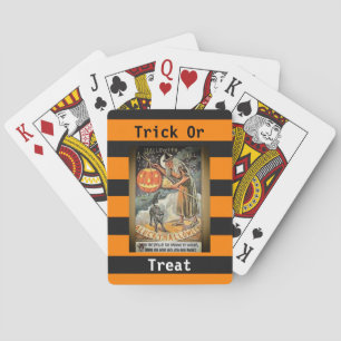 Baraja De Cartas Vintage de Halloween