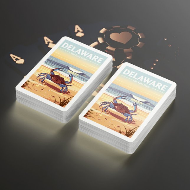 Baraja De Cartas Vintage Delaware (Subido por el creador)