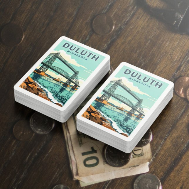 Baraja De Cartas Vintage Duluth Minnesota (Subido por el creador)