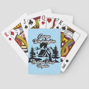 Baraja De Cartas Vintage George Washington National Forest Virginia