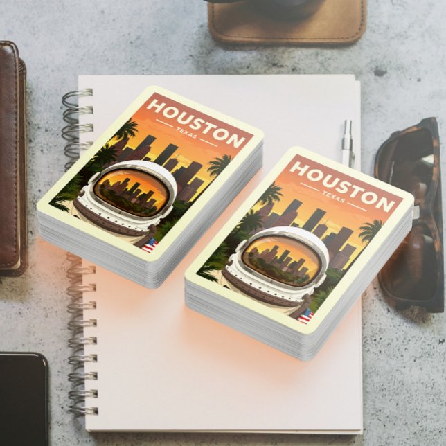 Baraja De Cartas Vintage Houston Texas (Subido por el creador)