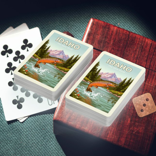 Baraja De Cartas Vintage Idaho (Subido por el creador)