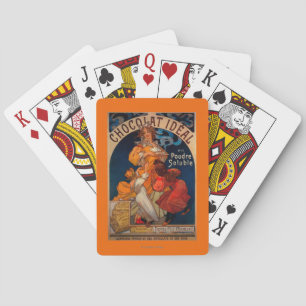Baraja De Cartas Vintage ideal PosterEurope de Chocolat