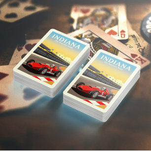 Baraja De Cartas Vintage Indiana