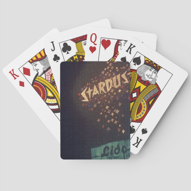 Baraja De Cartas Vintage Las Vegas Stardust Hotel (Reverso)
