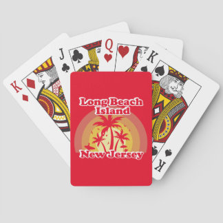 Baraja De Cartas Vintage Long Beach Island New Jersey