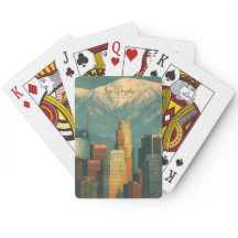  Vintage Los Angeles Watercolor | Retro California